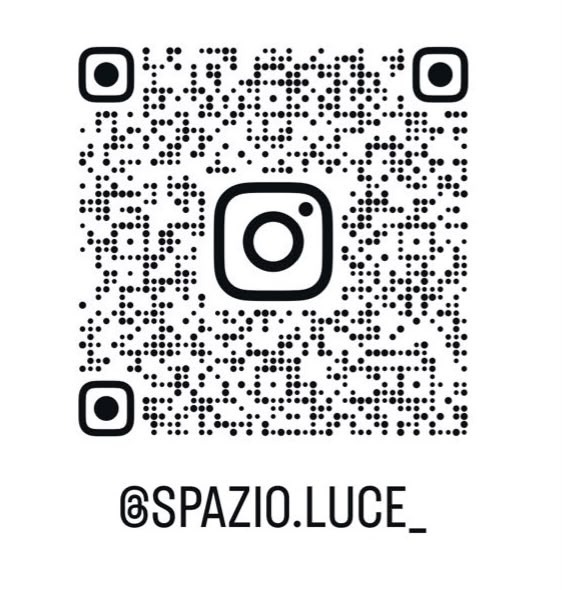 Código QR del Instagram de Spazio Luce